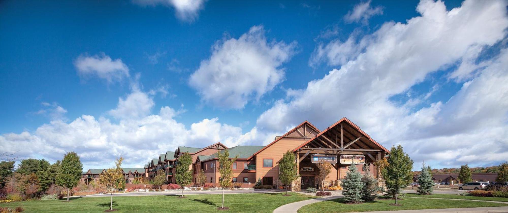 Club Wyndham Glacier Canyon Wisconsin Dells Bagian luar foto