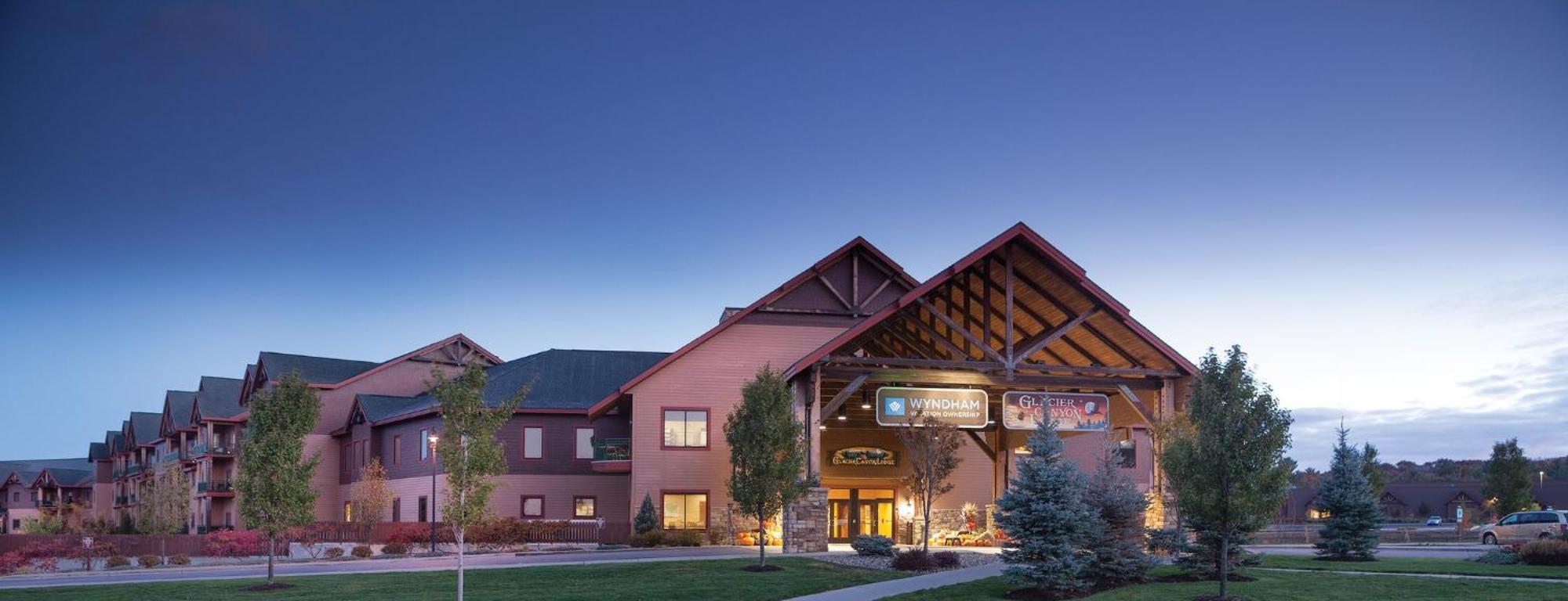 Club Wyndham Glacier Canyon Wisconsin Dells Bagian luar foto
