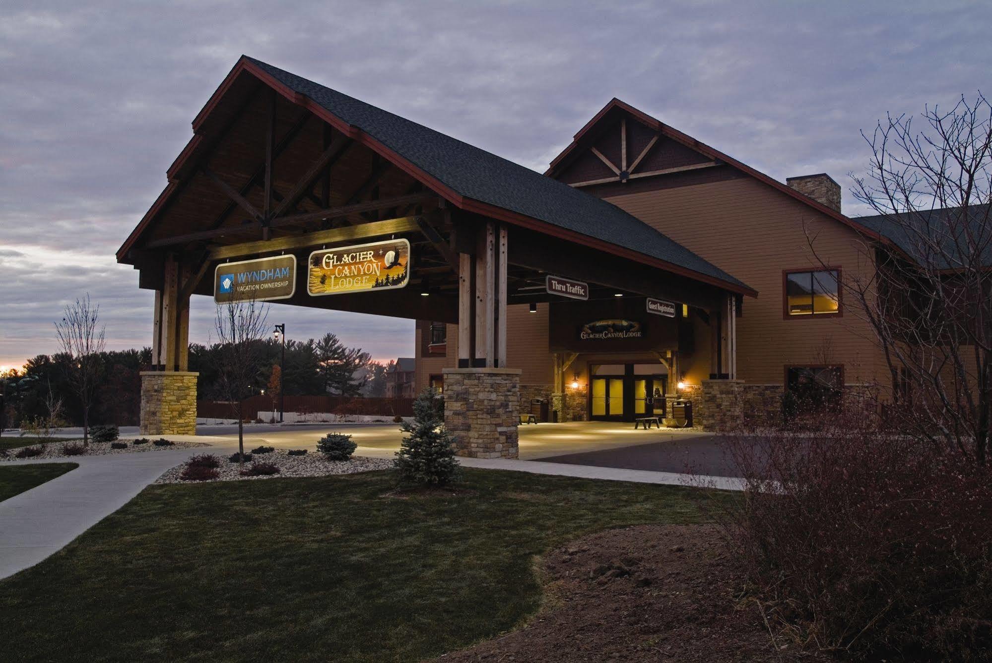 Club Wyndham Glacier Canyon Wisconsin Dells Bagian luar foto